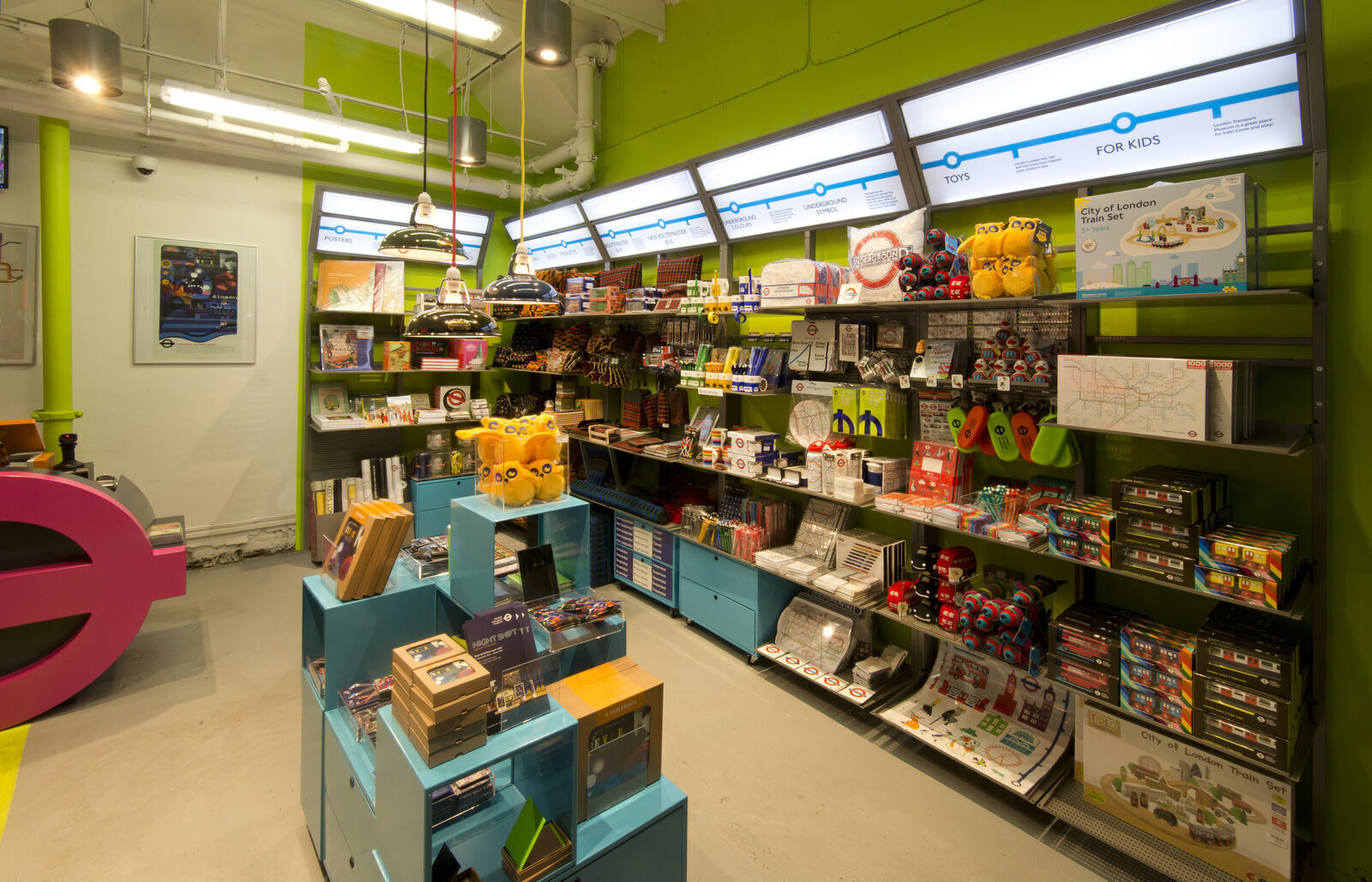 Transport TFL Pop Up interior